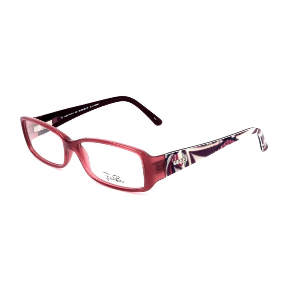 EMILIO PUCCI Antieke roos wijzerplaat plastic frames Pink Dames