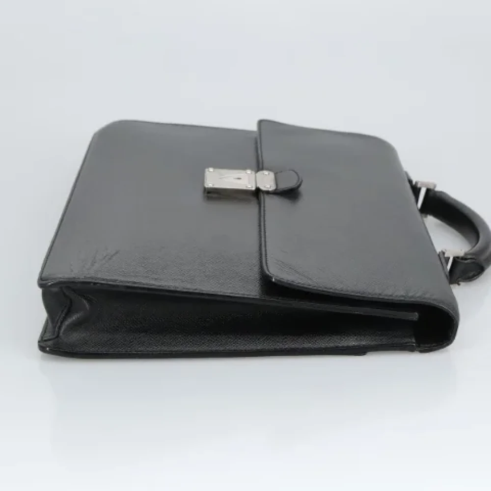 Louis Vuitton Vintage Pre-owned Leather handbags Black Dames