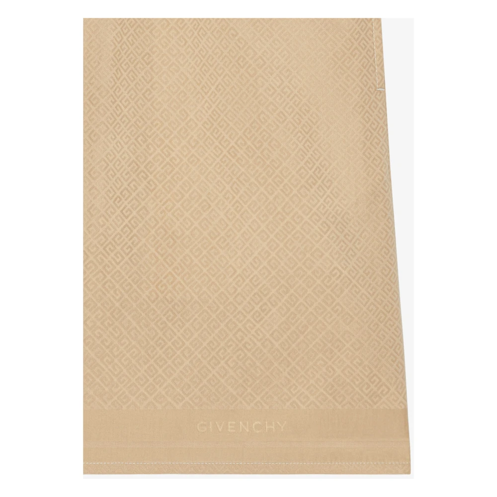 Givenchy 4G Motif Bermuda Shorts Beige Heren