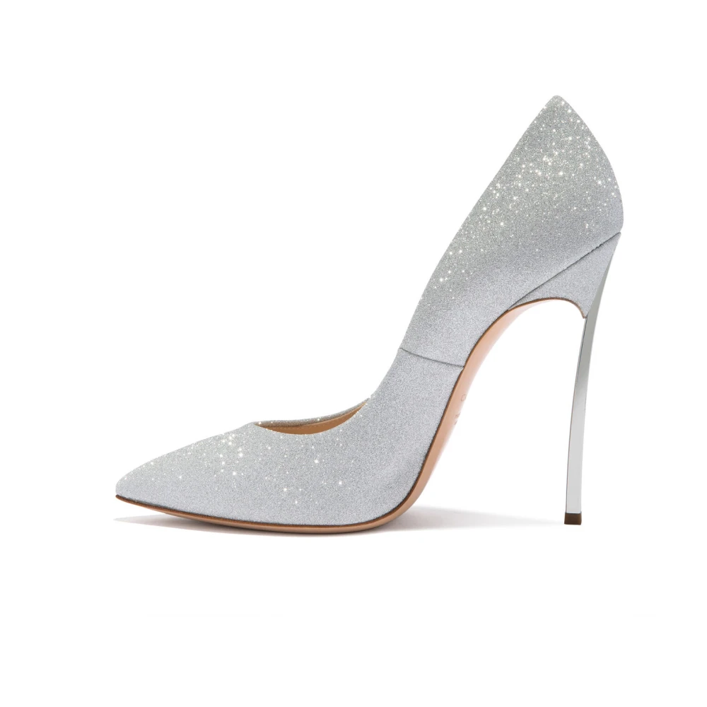 Casadei Iconische Blade Pumps Gray Dames