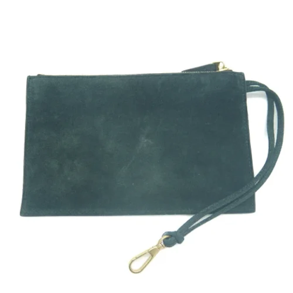 Bottega Veneta Vintage Pre-owned Leather handbags Green Dames