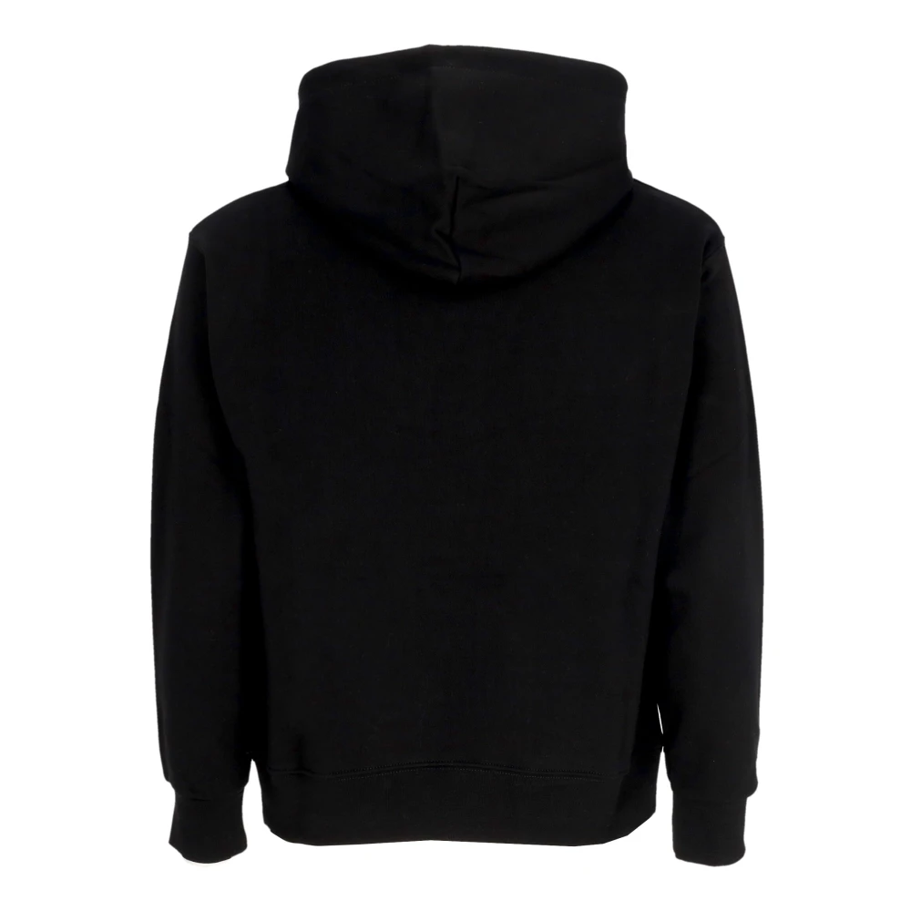 Propaganda Zwarte Logo Hoodie met Voorzak Black Heren