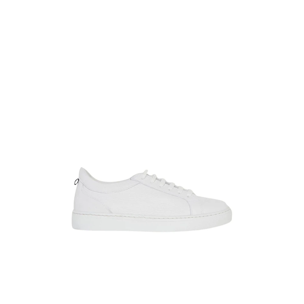 Kiton Sneakers Deerskin Dames Schoenen Wit