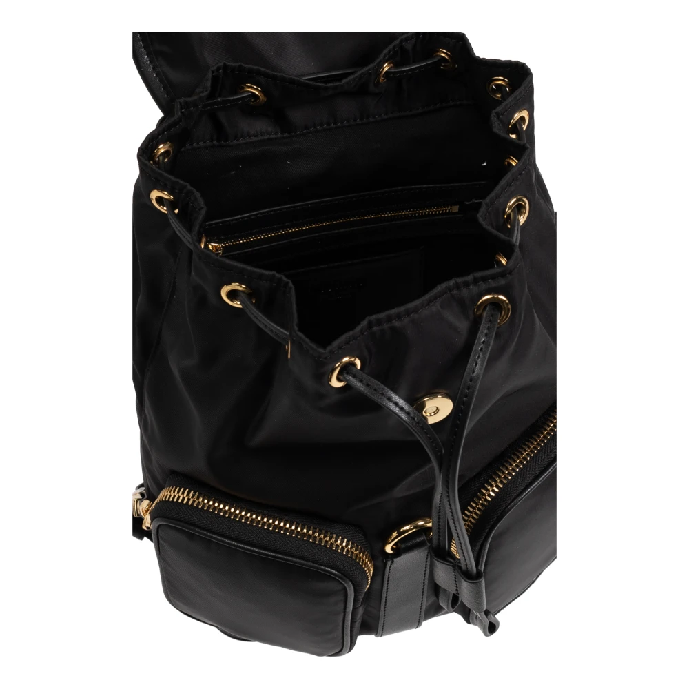Moschino Rugzak met logo Black Dames