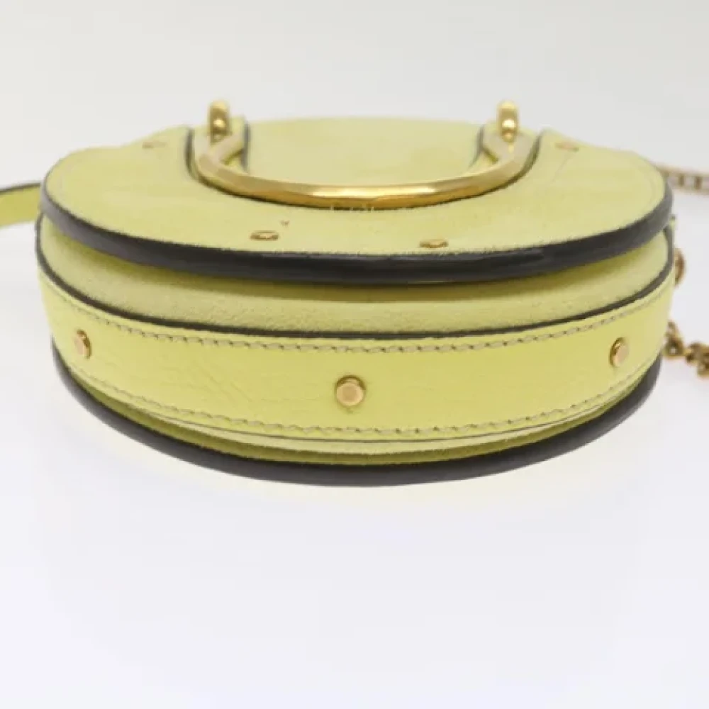 Chloé Pre-owned Suede handbags Yellow Dames