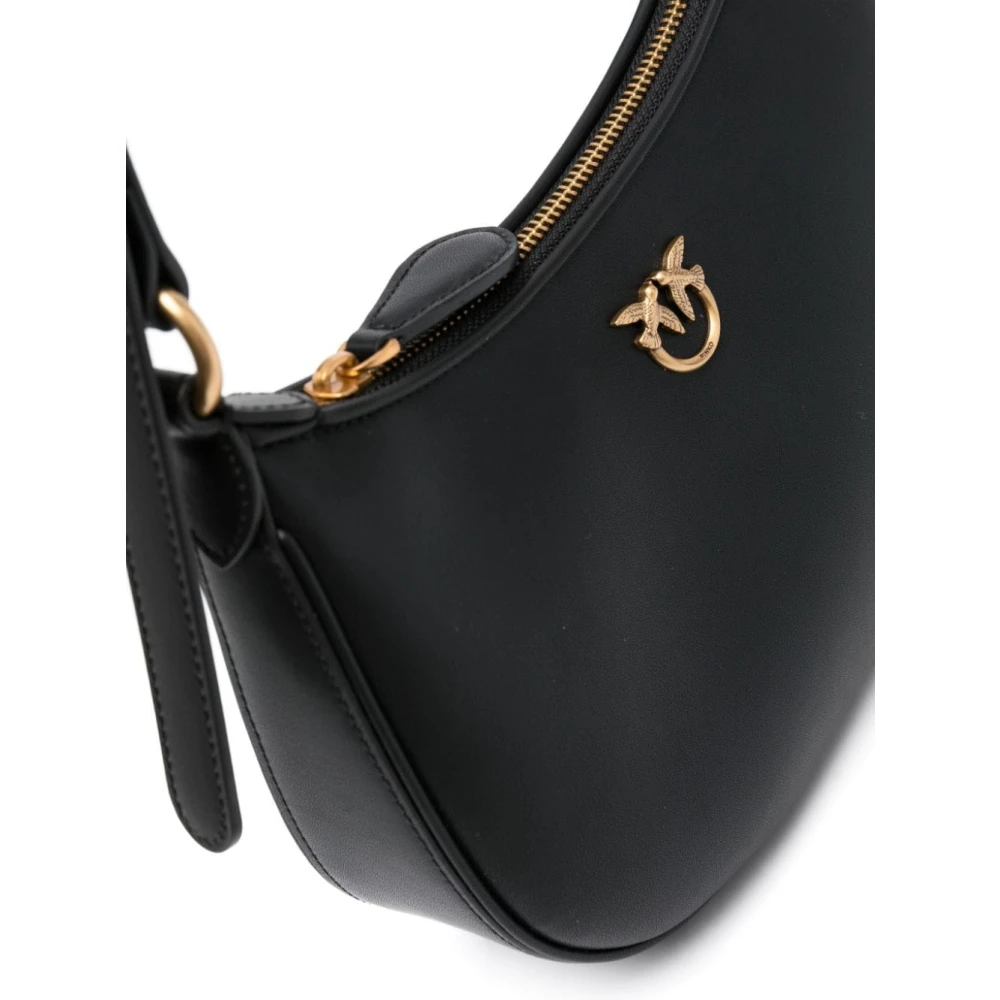 pinko Stijlvolle Zwarte Tassen Black Dames