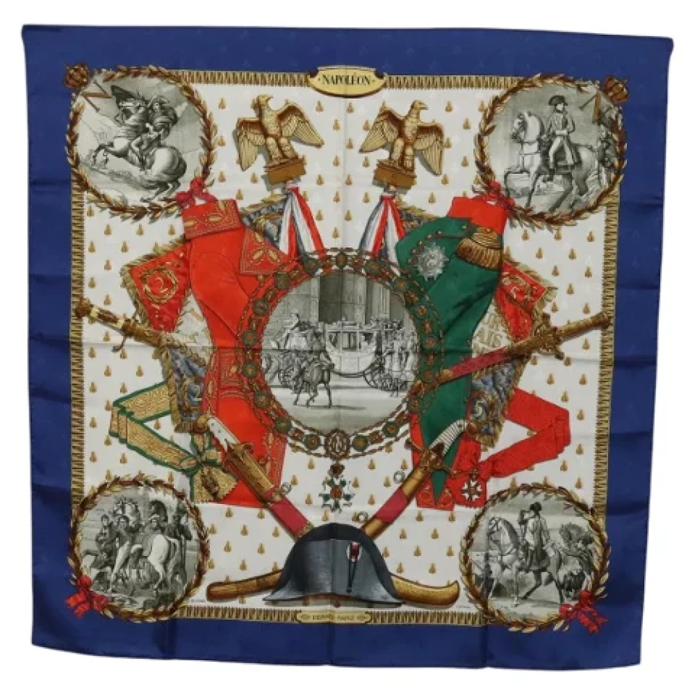 Pre-owned > Pre-owned Accessories > Pre-owned Scarves - - Hermès Vintage - Modalova