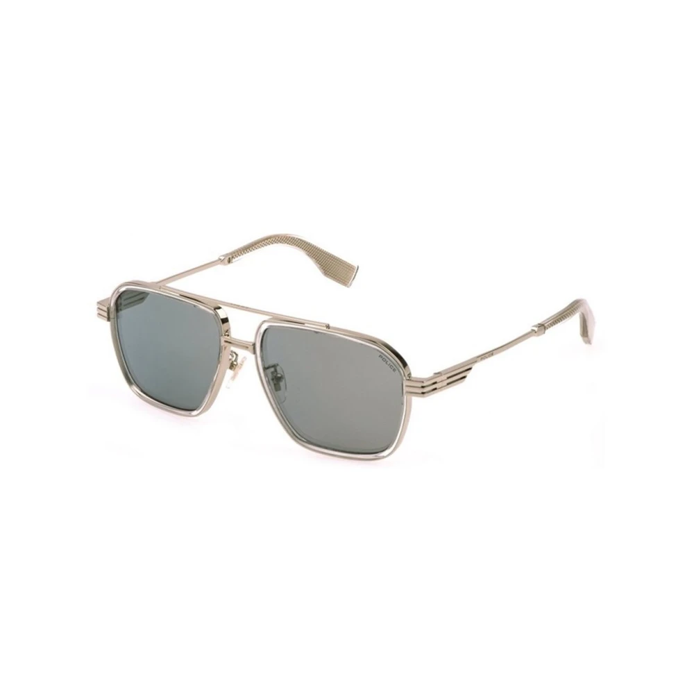 Police Men's Yellow Sunglasses, 58 Mm, Splq91e Sunglasses