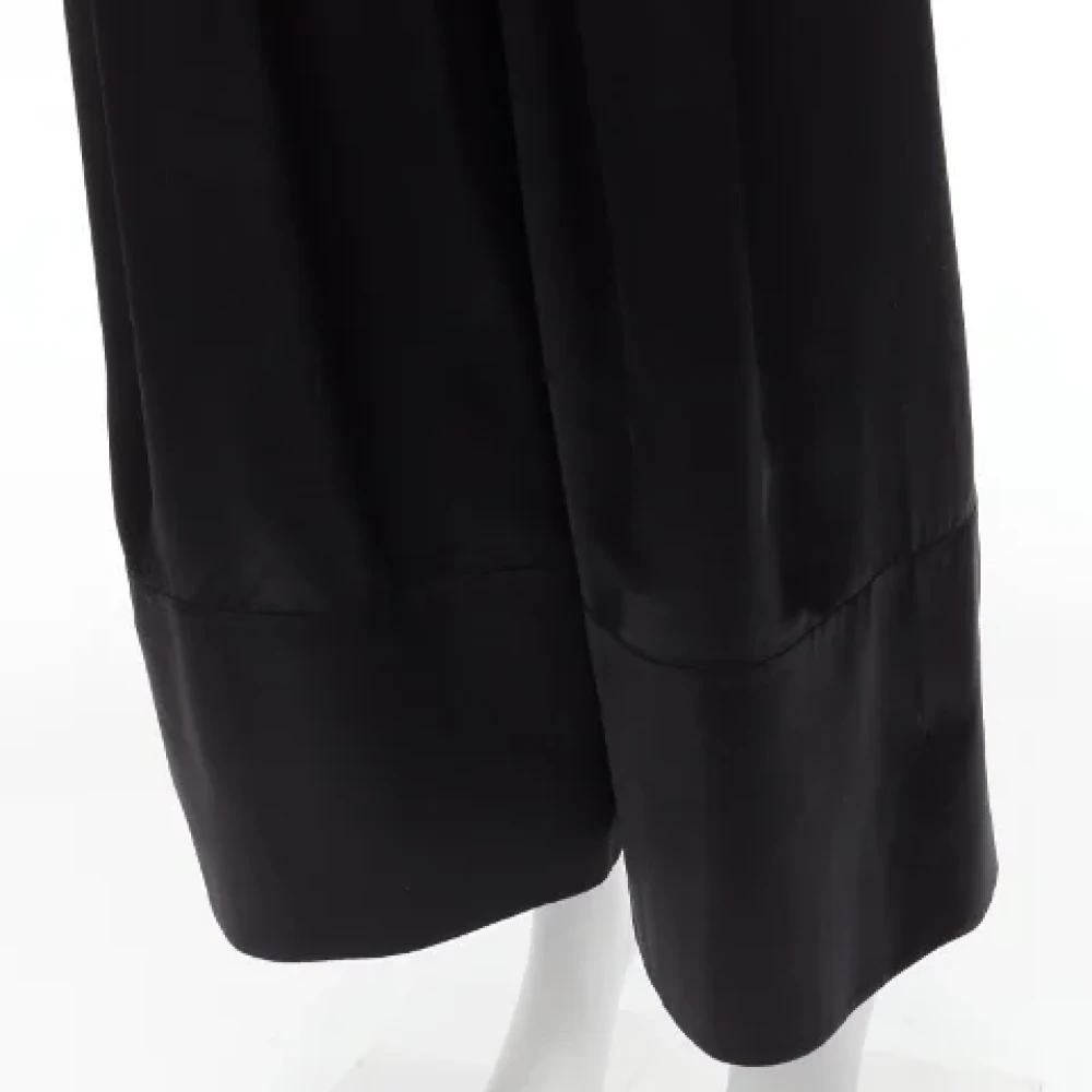Givenchy Pre-owned Silk bottoms Black Dames