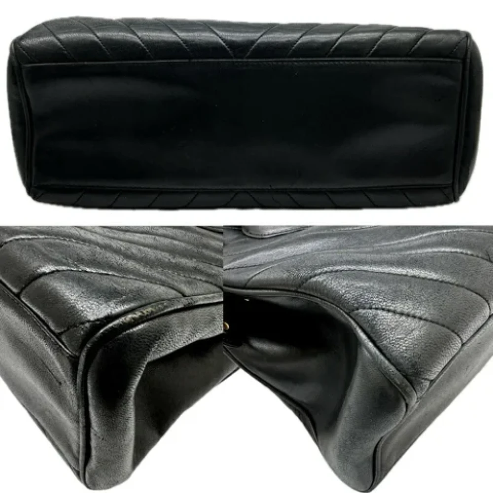 Chanel Vintage Pre-owned Fabric chanel-bags Black Dames