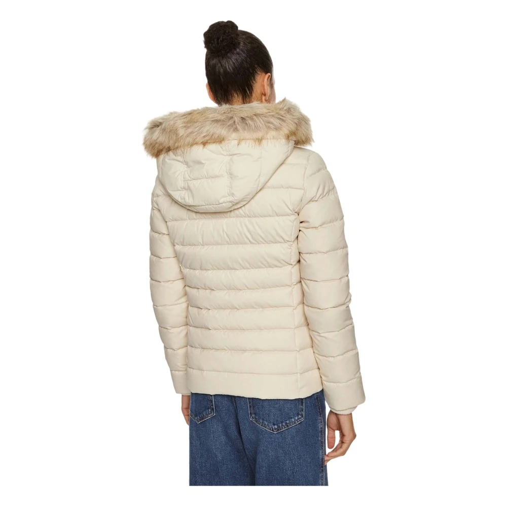 Tommy Jeans Jas Beige Dames
