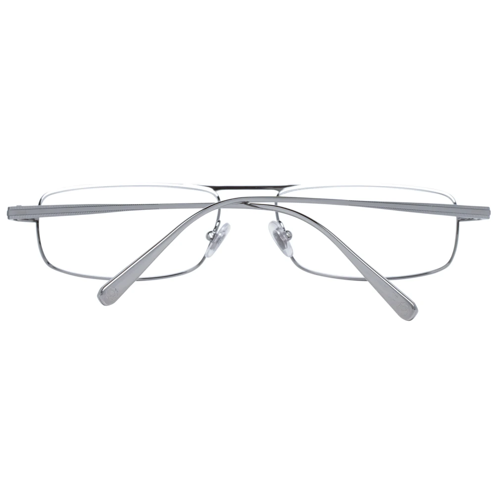 Omega Gunmetal Rechthoekige Optische Brillen voor Mannen Gray Heren