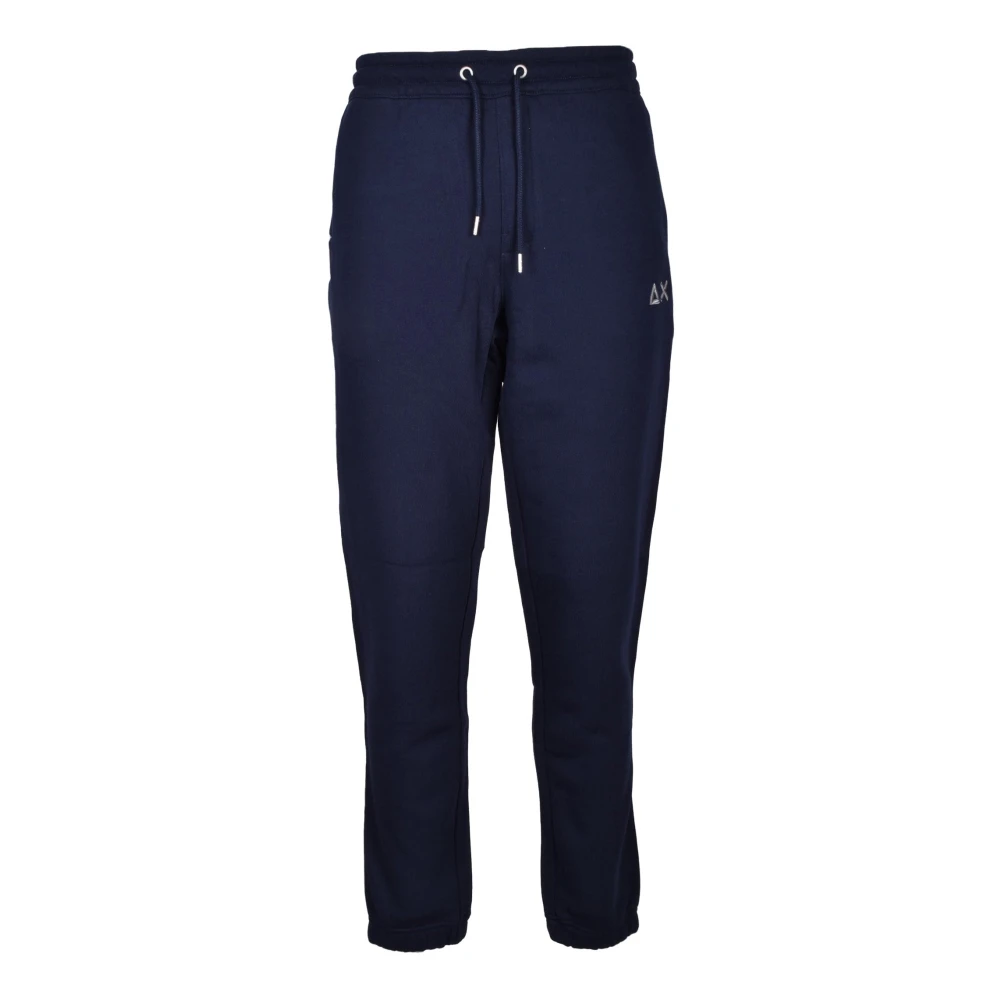 Sun68 Katoenen Casual Broek Blue Heren
