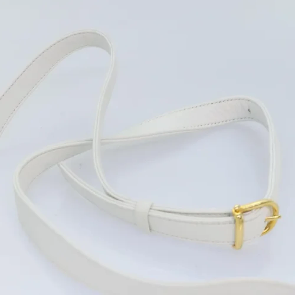 Celine Vintage Pre-owned Leather celine-bags White Dames