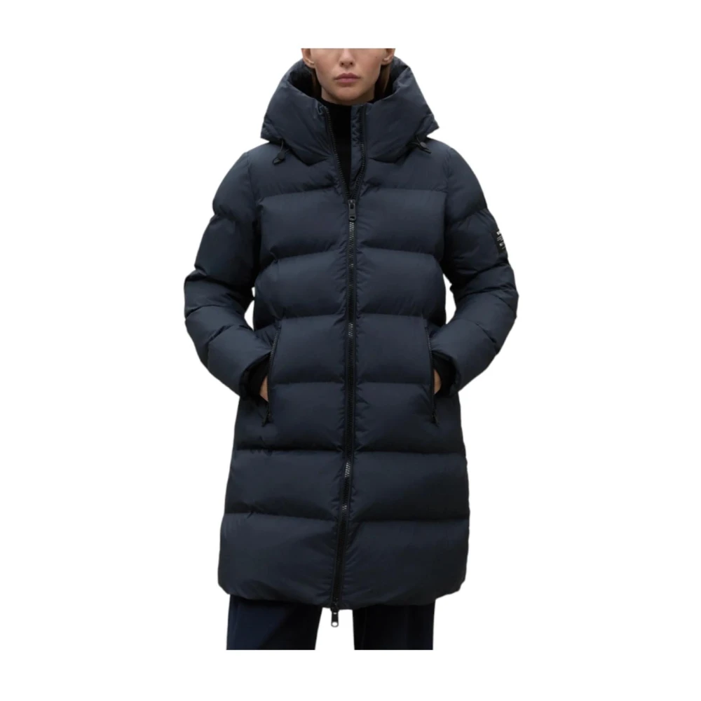 Ecoalf Capuchontrui Blue Dames