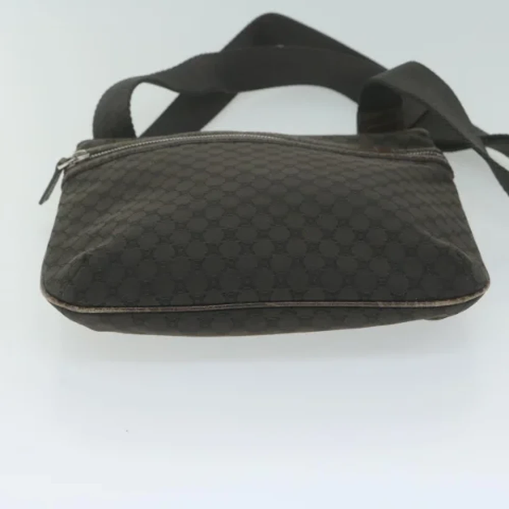Celine Vintage Pre-owned Canvas shoulder-bags Brown Dames