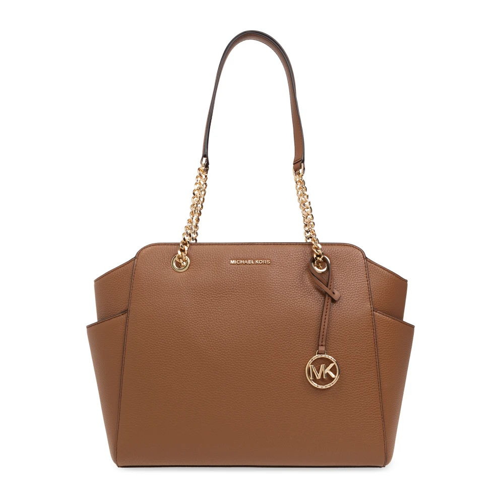 Michael Kors Jacquelyn shopper väska Brown, Dam