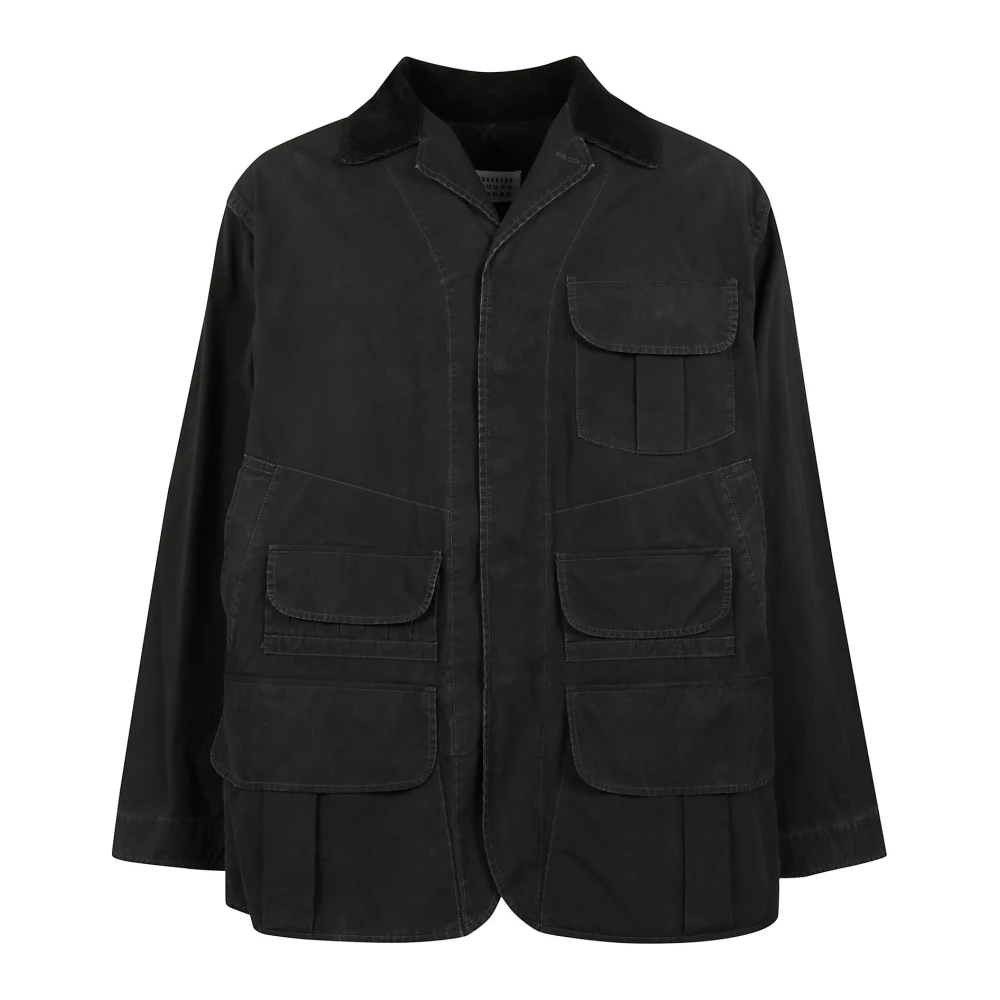 Maison Margiela Stijlvolle sportjas voor actieve levensstijl Black Heren