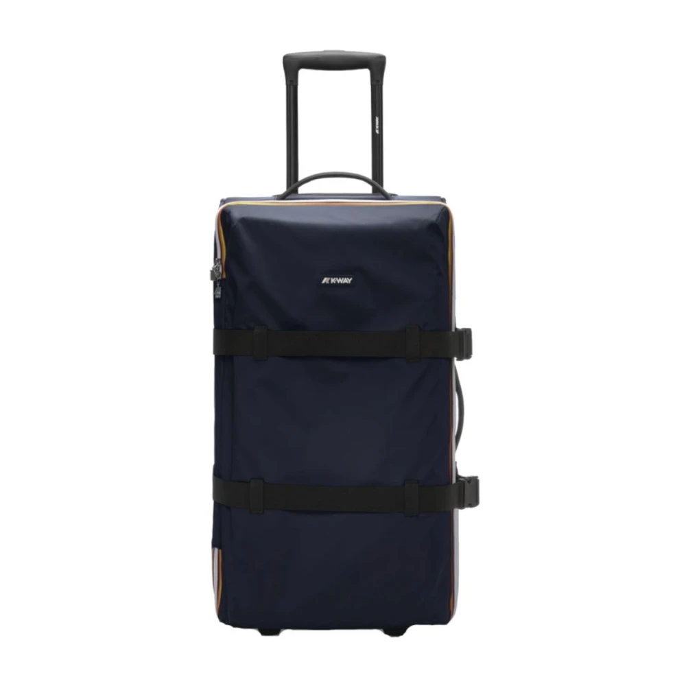 K-Way Unisex Blu Suitcases, Taglia Unica, New,