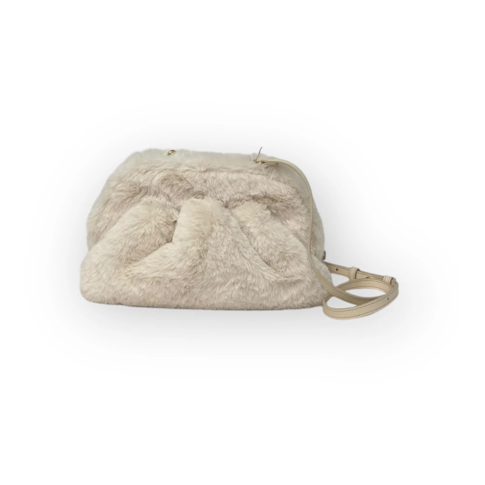 THEMOIRè Bont Shell Mini Tas Beige Dames