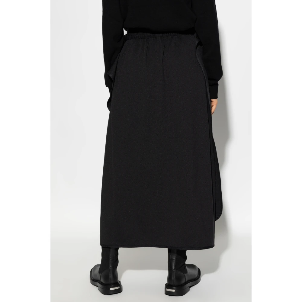 Y-3 Rok met split Black Dames