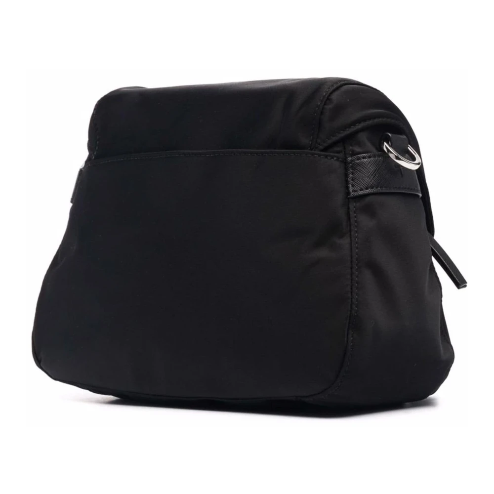 TORY BURCH Kleine Nylon Messenger Tas Black Dames
