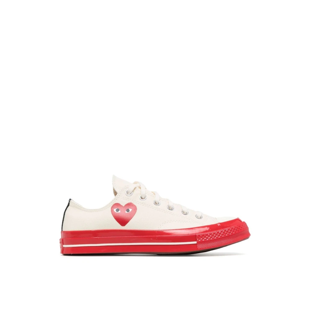 Comme Des Garçons Men's White Sneakers, 6 1/2 Uk, Chuck 70 Trainers