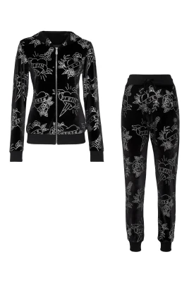 Jogging Tracksuit: Top/Trousers Love
