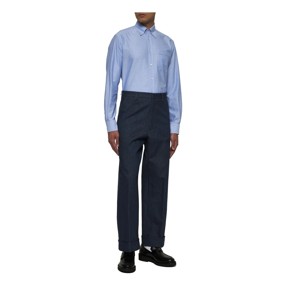 Valentino Stijlvolle Denim Jeans Blue Heren