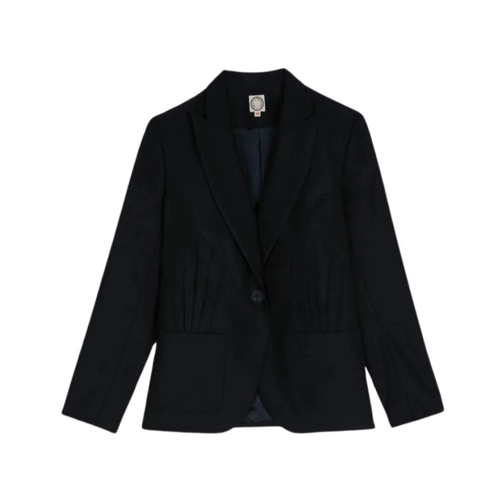 Ines De La Fressange Paris Garance navy blue jacket Blue Dames