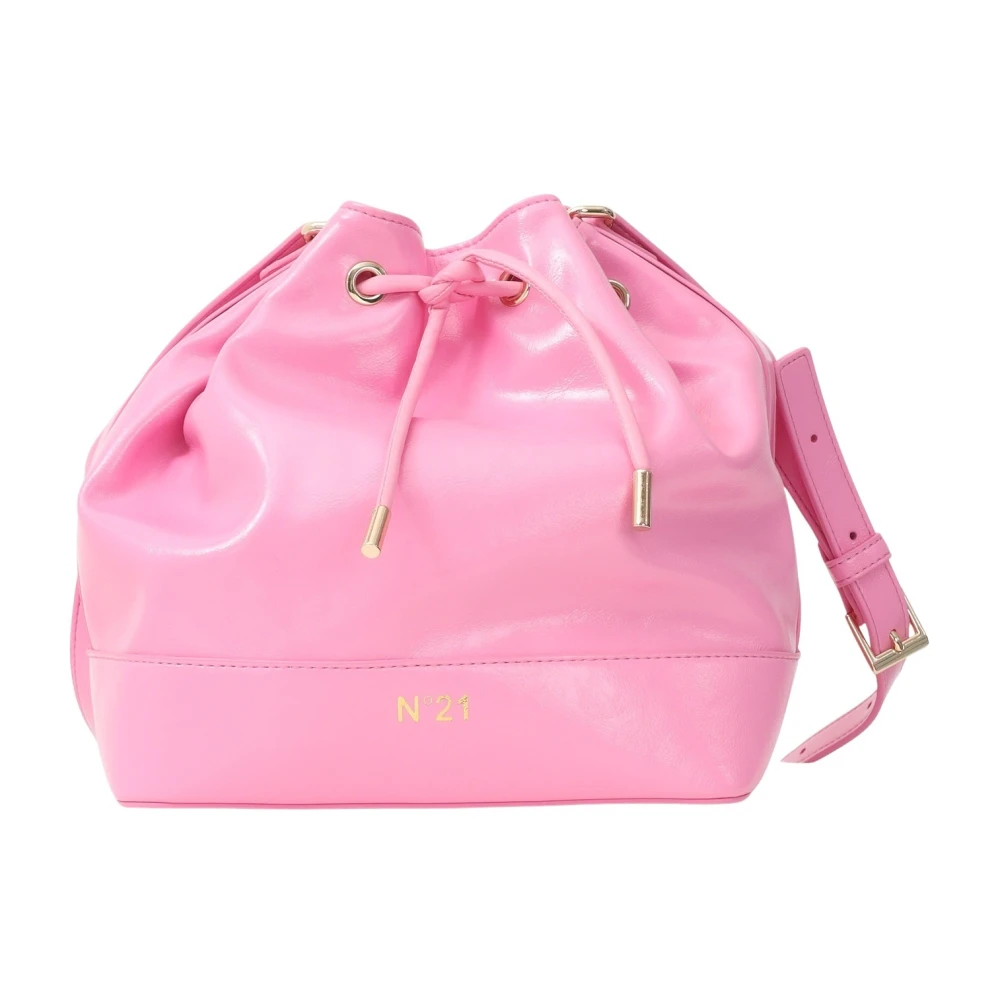 N21 Roze emmer tas met trekkoordsluiting Pink Dames