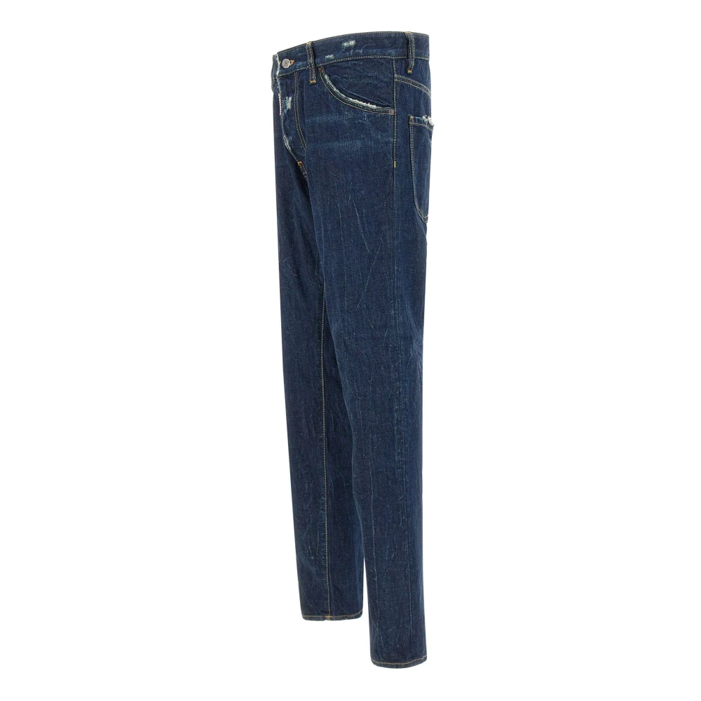 Dsquared2 Stijlvolle Denim Jeans Blue Heren
