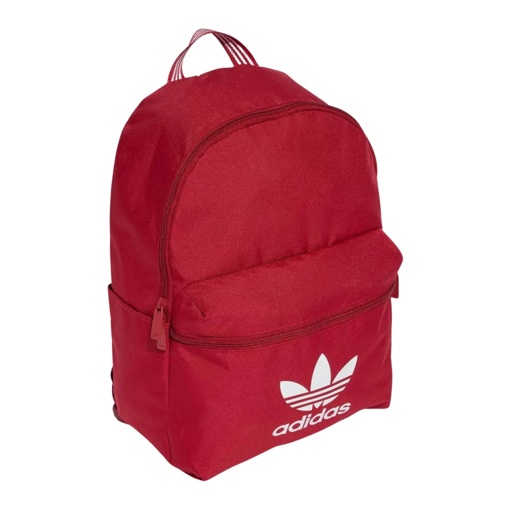 adidas Originals Rode Adicolor Rugzak voor Mannen en Vrouwen Red Unisex