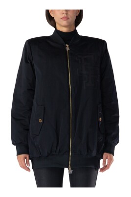 bomber-satin-avec-logo