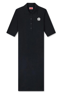 floral-rib-polo-dress