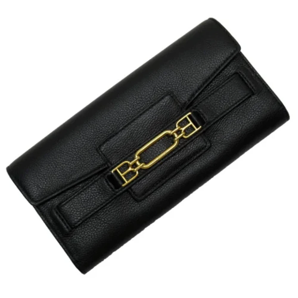 Bally Pre-owned Leather wallets Black Dames