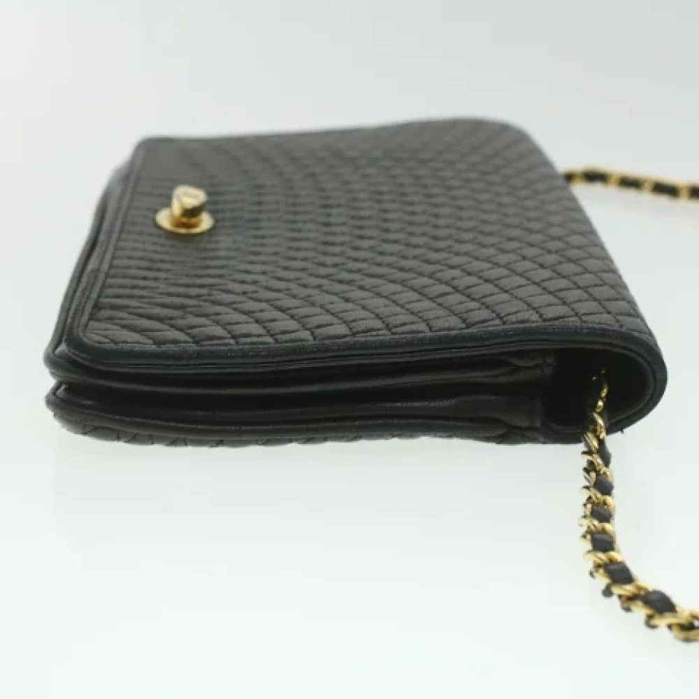 Bally Pre-owned Leather shoulder-bags Black Dames