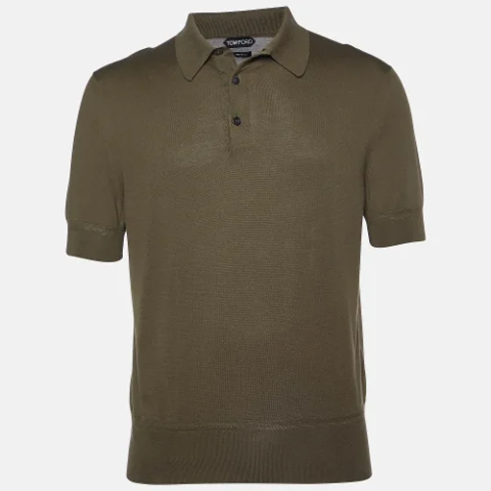 Tom Ford Pre-owned Cotton tops Green Heren