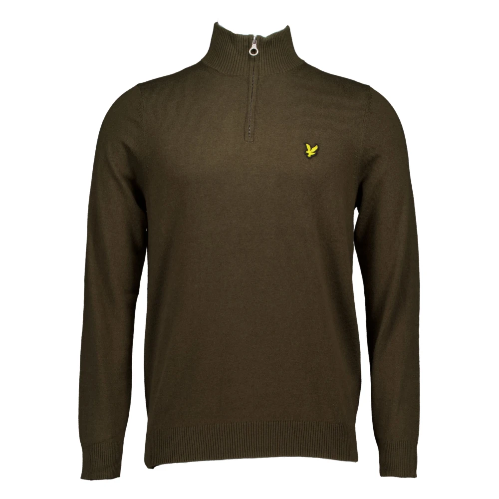 Lyle & Scott Olijf Trui Kn1927v Brown Heren