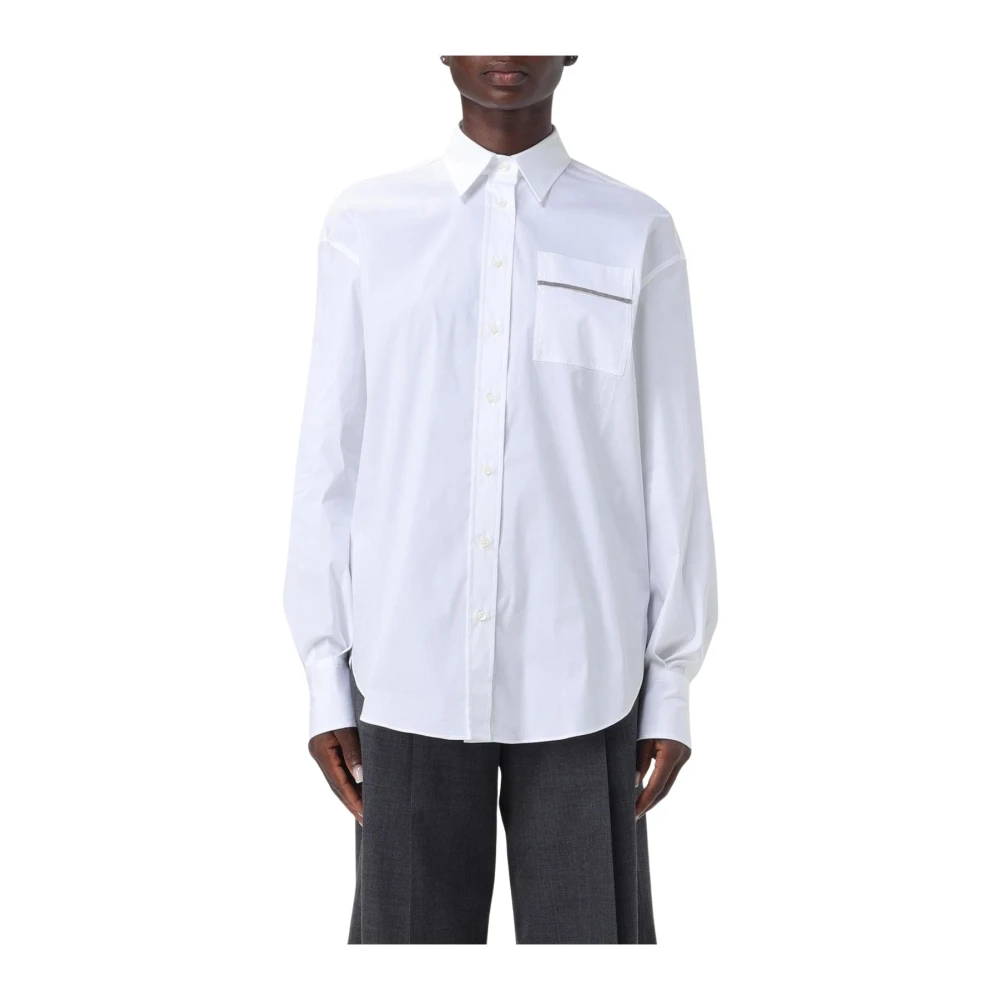 Blouses & Shirts > Shirts - - Brunello Cucinelli - Modalova