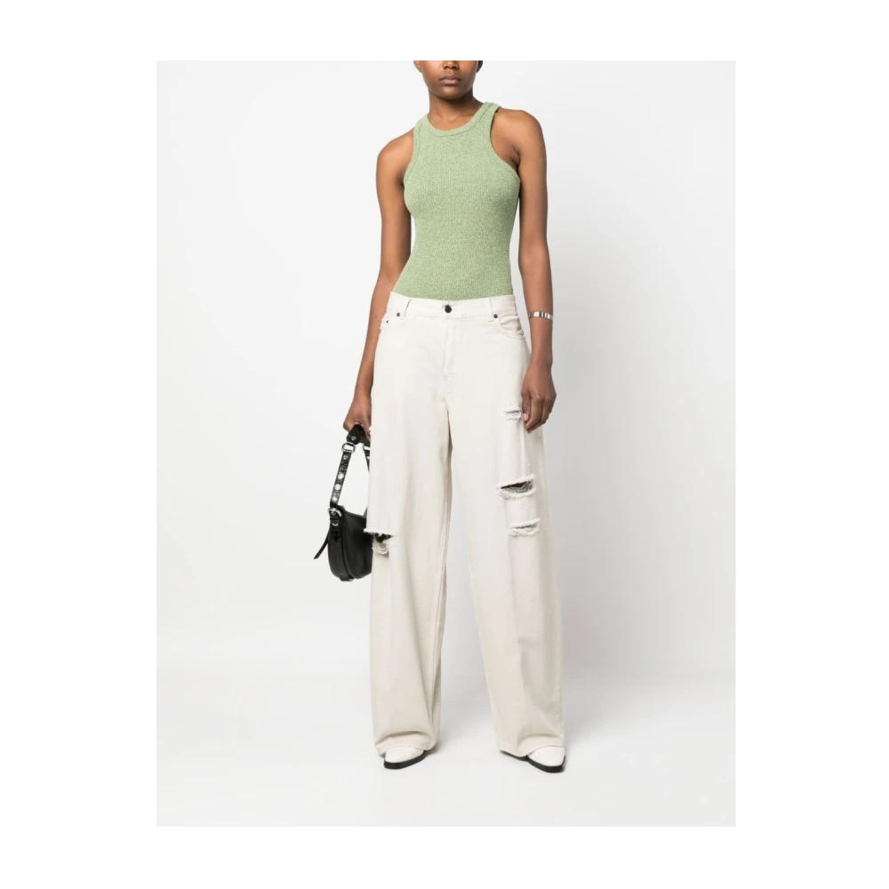 Haikure Bethany Wijde Jeans White Dames