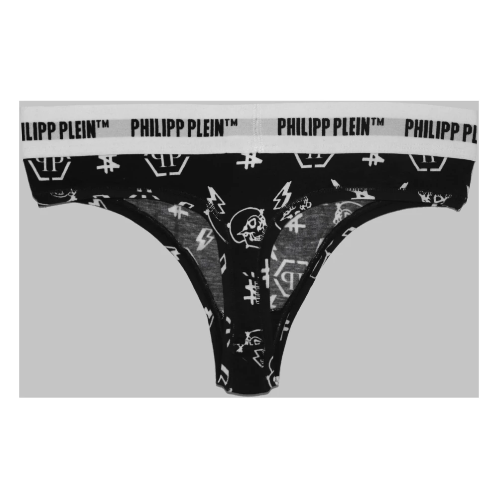Philipp Plein Katoen Tanga Bi-Pack Multicolor Dames