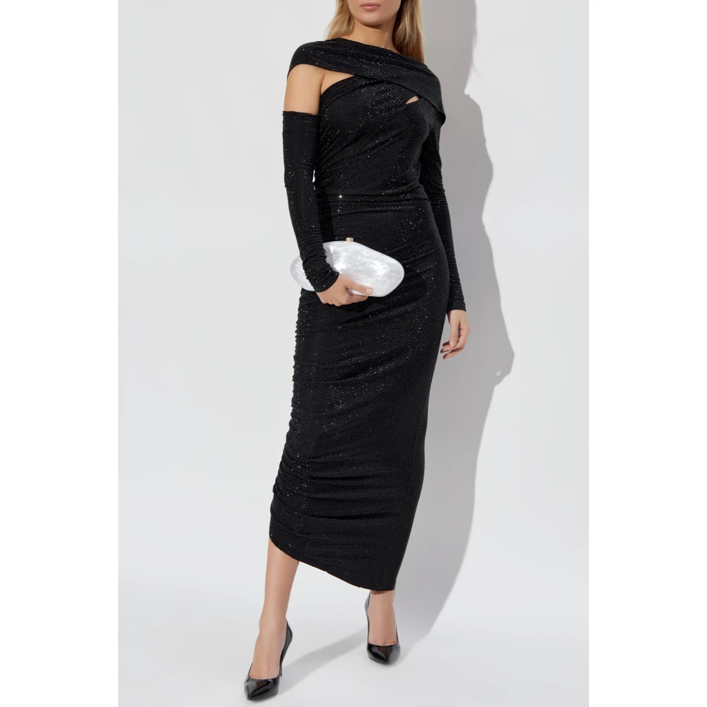 Cult Gaia Jurk Kumasi met glinsterende applicaties Black Dames