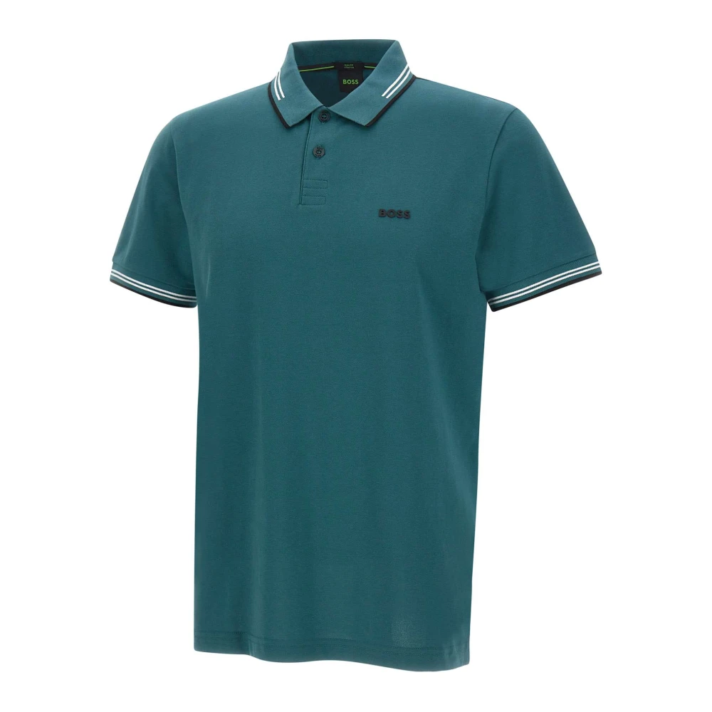 Hugo Men's Green Paul Polo - Polo Shirts - 2XL - Tops