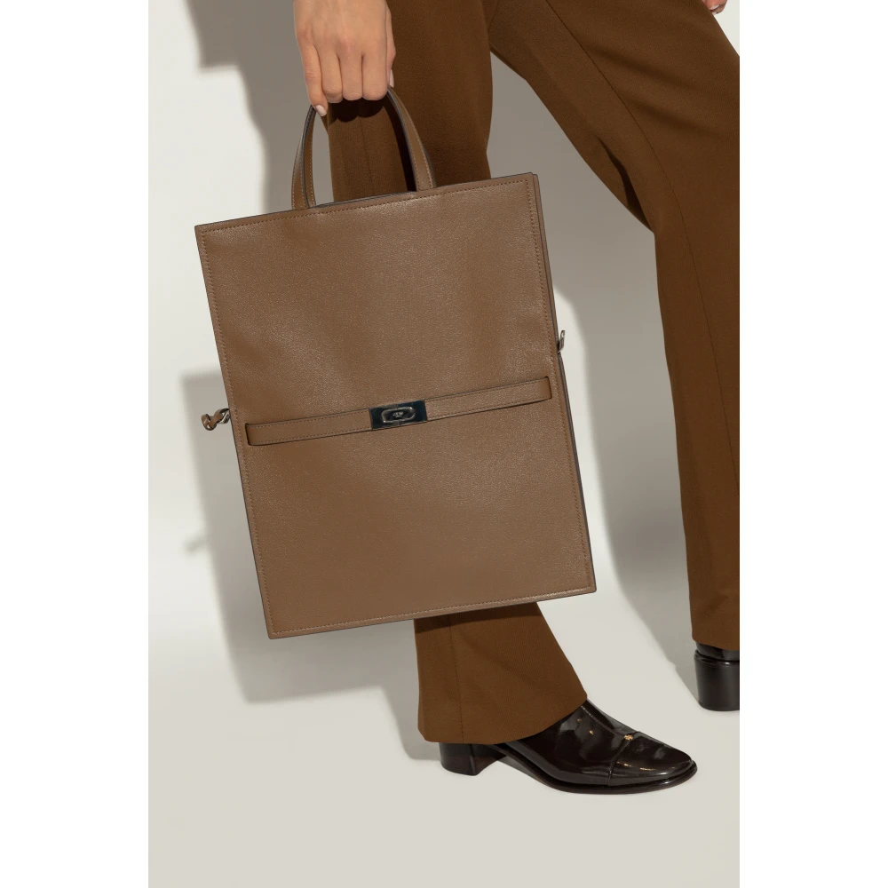 TORY BURCH Tas Lee Radziwill Brown Dames