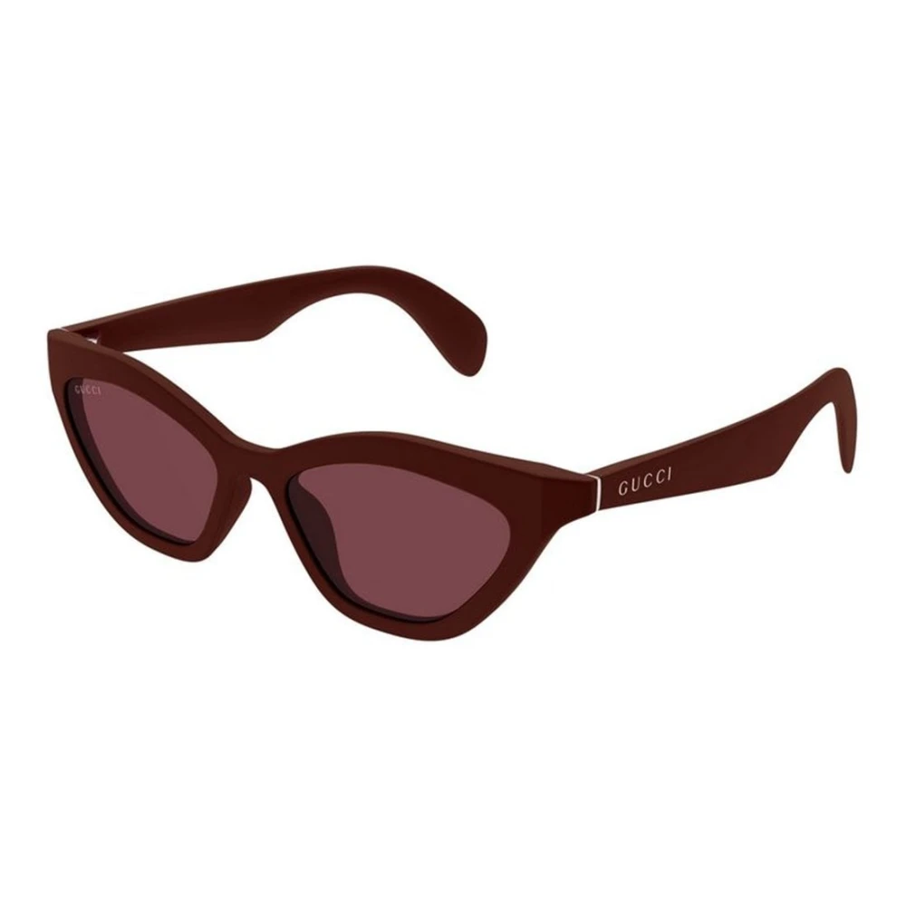 Gucci Women's Red Cat Eye Sunglasses - Sunglasses - 52 Mm - Accessories