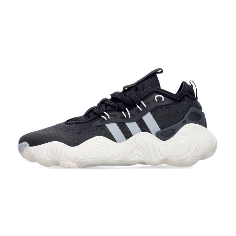 Adidas Men's Black Basketball Shoe - Trainers - 7 1/3 Uk - Sport
