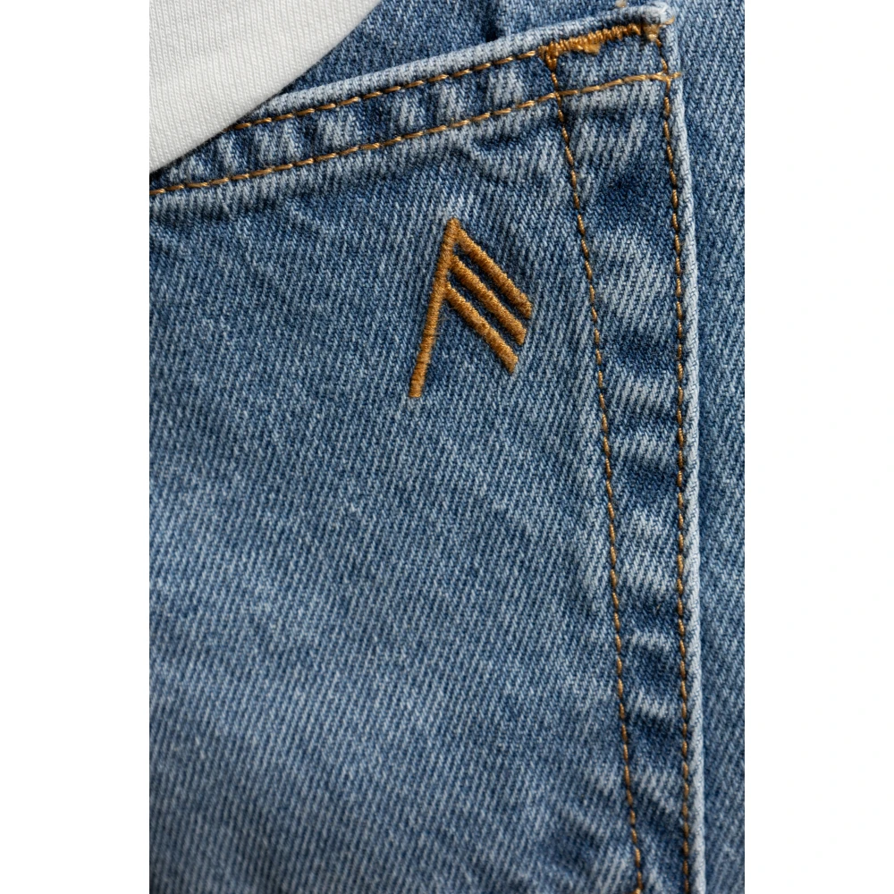 The Attico Denim shorts Blue Dames