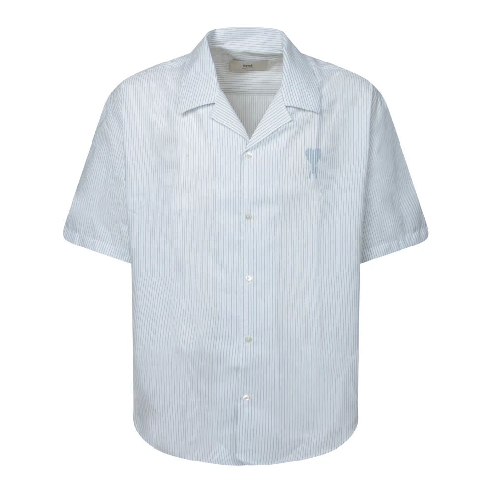Shirts > Short Sleeve Shirts - - Ami Paris - Modalova
