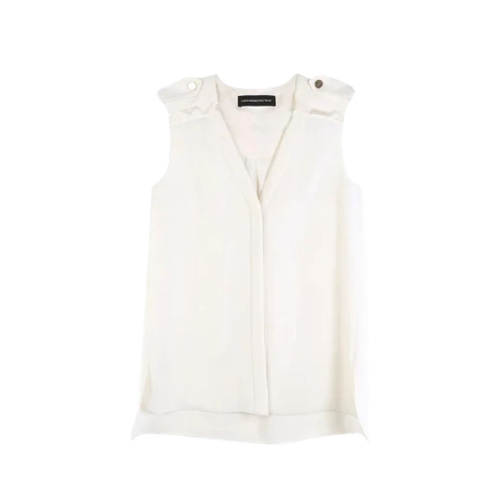 Alexandre Vauthier Pre-owned Polyester tops Beige Dames